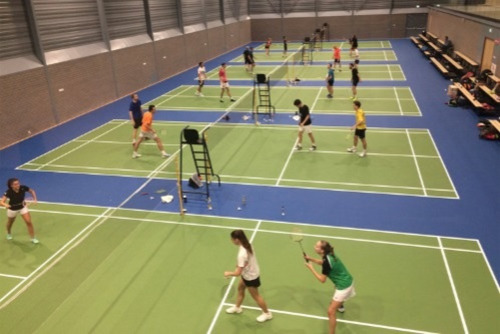 Foto bij Badminton 